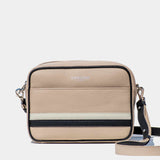 Grained Leather Malay Crossbody Bag