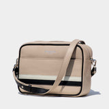 Grained Leather Malay Crossbody Bag