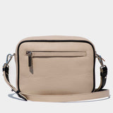 Grained Leather Malay Crossbody Bag